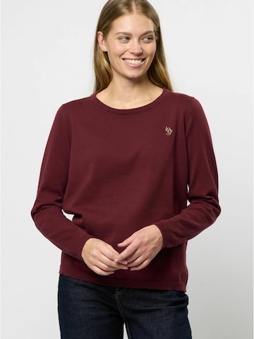 U.S. POLO ASSN. Pullover 'May' in Rot: Vorderseite