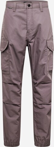 Tapered Pantaloni cargo di G-Star RAW in marrone: frontale