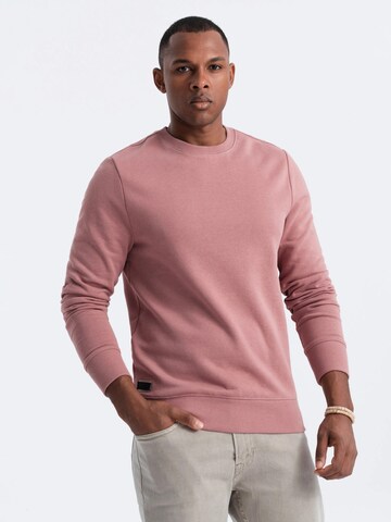 Ombre Sweatshirt 'OM-SSBN-0159' in Roze: voorkant