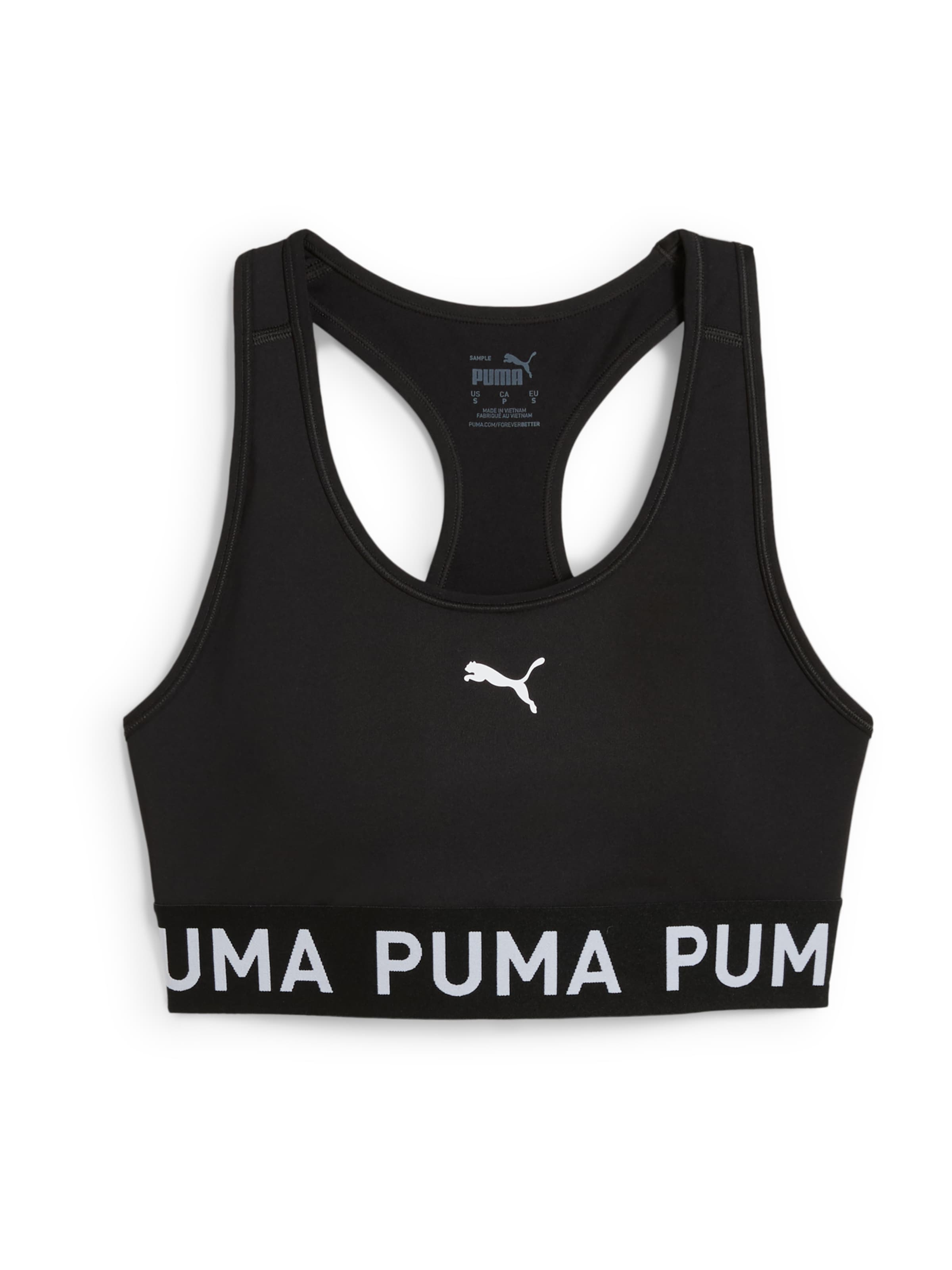 Soutien-gorge de sport '4Keeps' PUMA en noir : devant