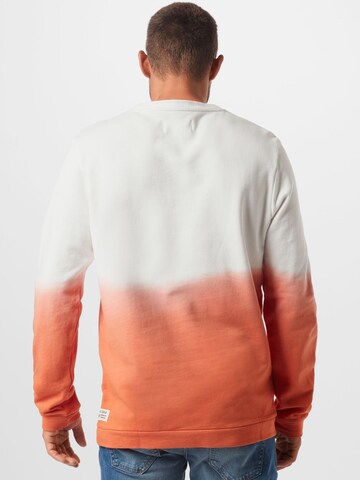 TOM TAILOR DENIM Sweatshirt in Orange