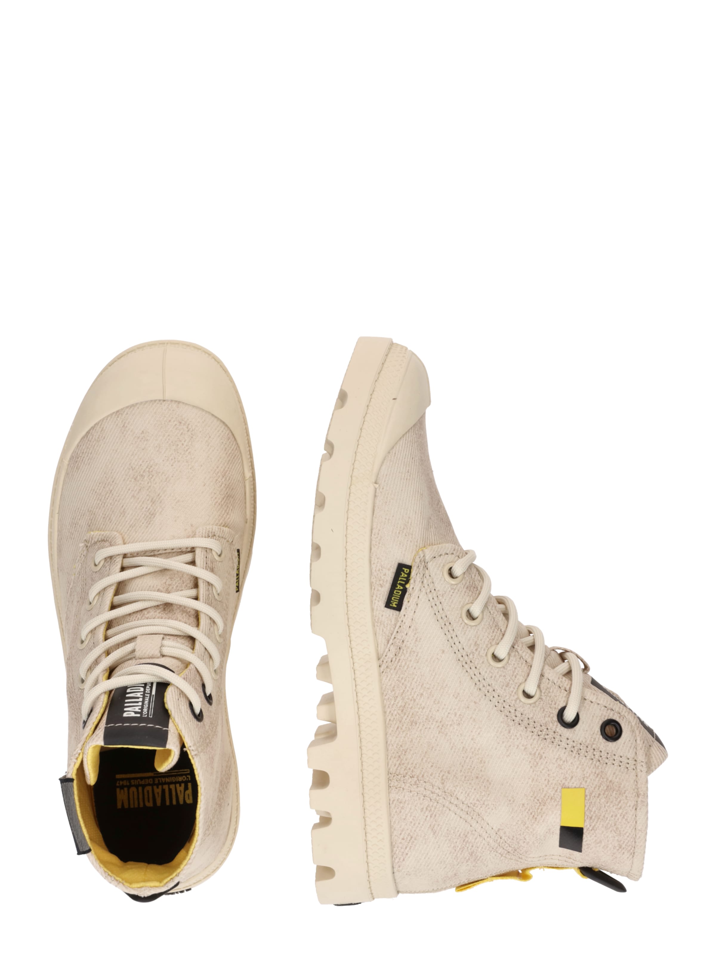 Stivaletto stringato 'Pampa Surplus' di Palladium in beige