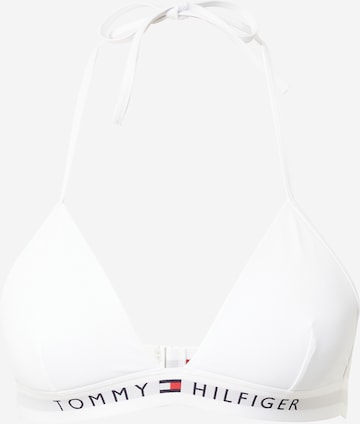 Hauts de bikini Tommy Hilfiger Underwear en blanc : devant