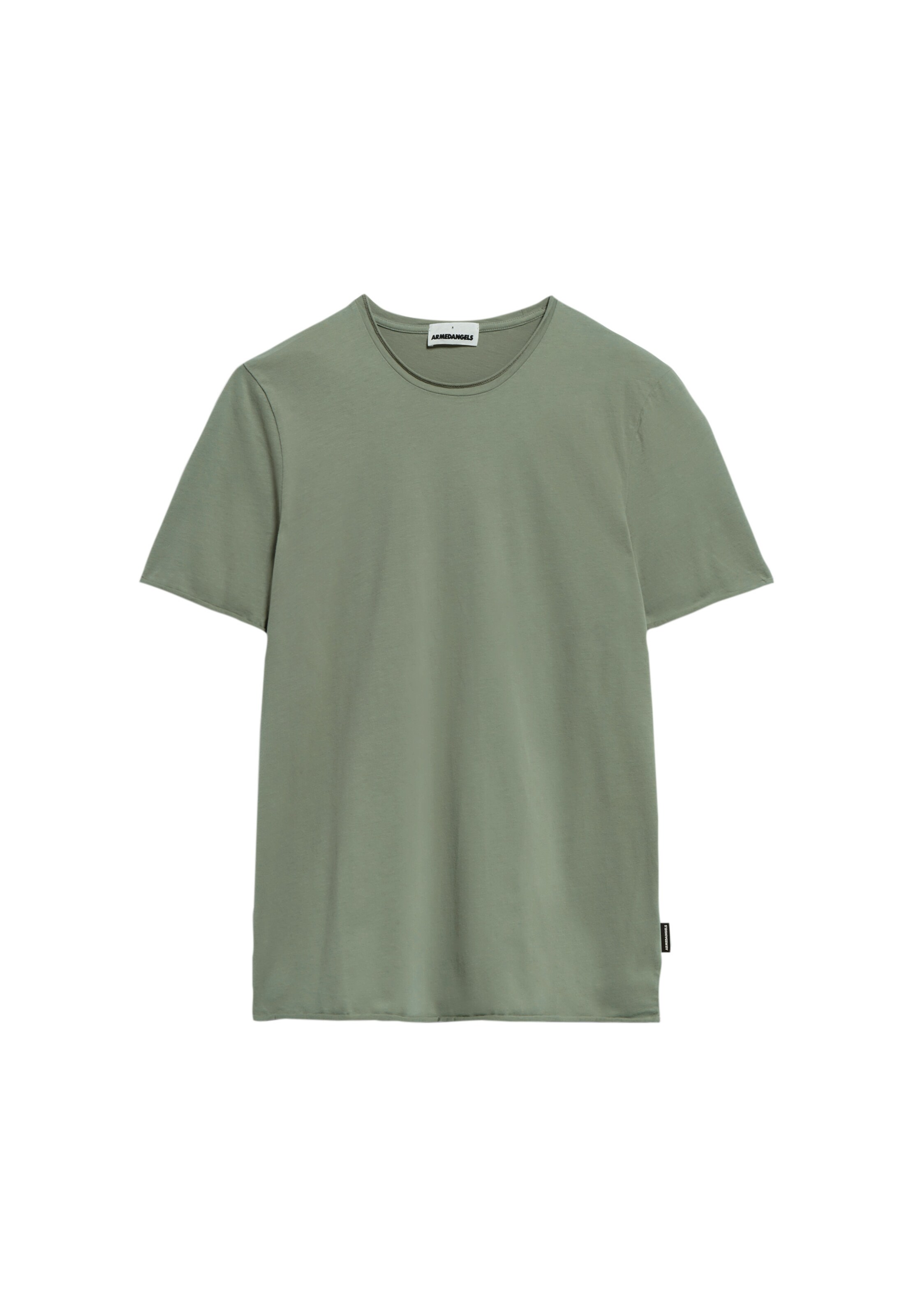 T-Shirt ARMEDANGELS en gris : devant