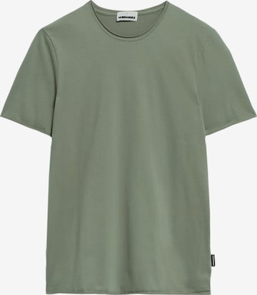T-Shirt ARMEDANGELS en gris : devant