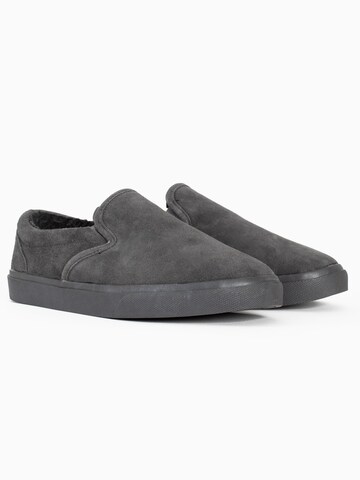 Minnetonka - Zapatillas deportivas bajas 'Alden' en gris