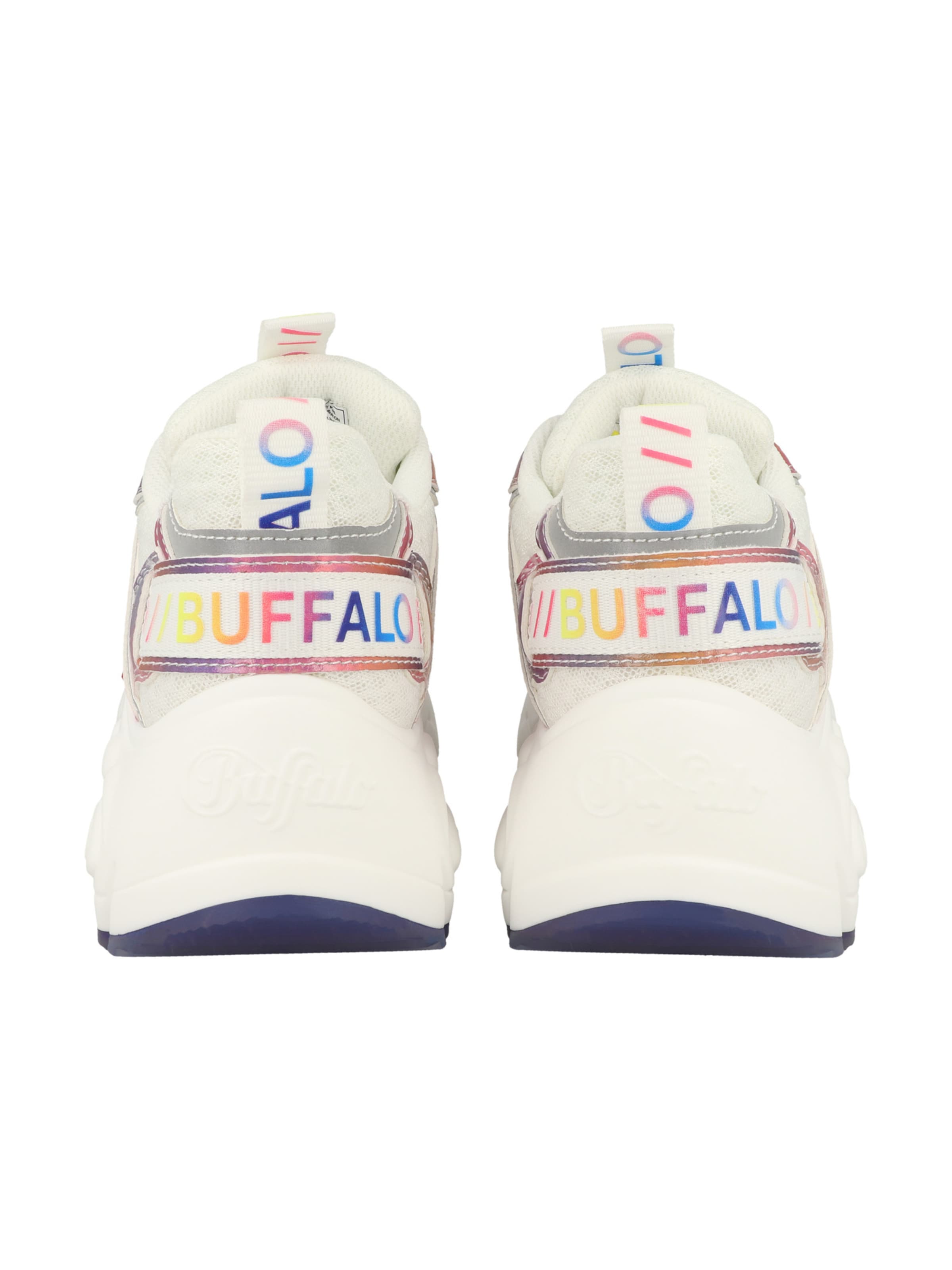 BUFFALO - Zapatillas deportivas bajas 'Binary Shadow' en blanco