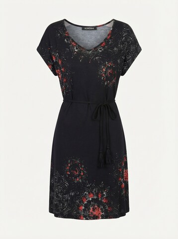 KOROSHI Jurk in Zwart