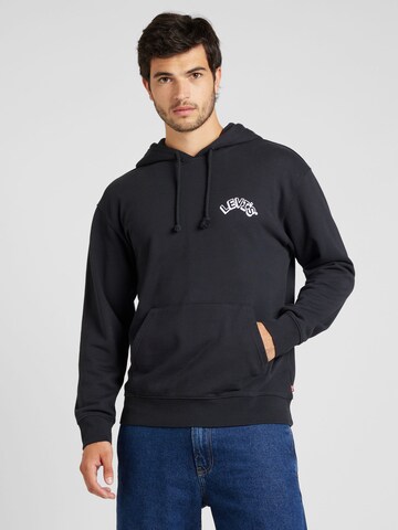 Sweat-shirt LEVI'S ® en noir : devant