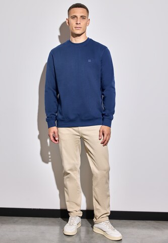 Street One MEN Sweatshirt in Blau