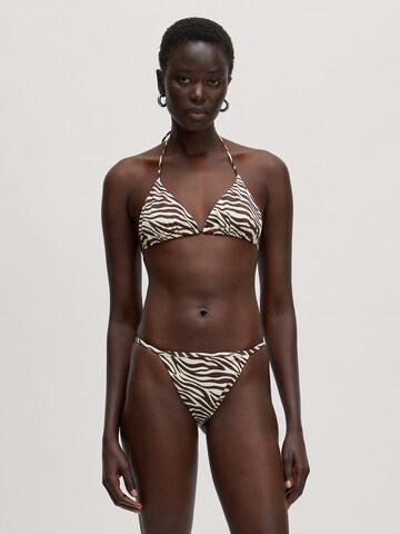 Triangolo Top per bikini 'Zyndi' di EDITED in beige: frontale