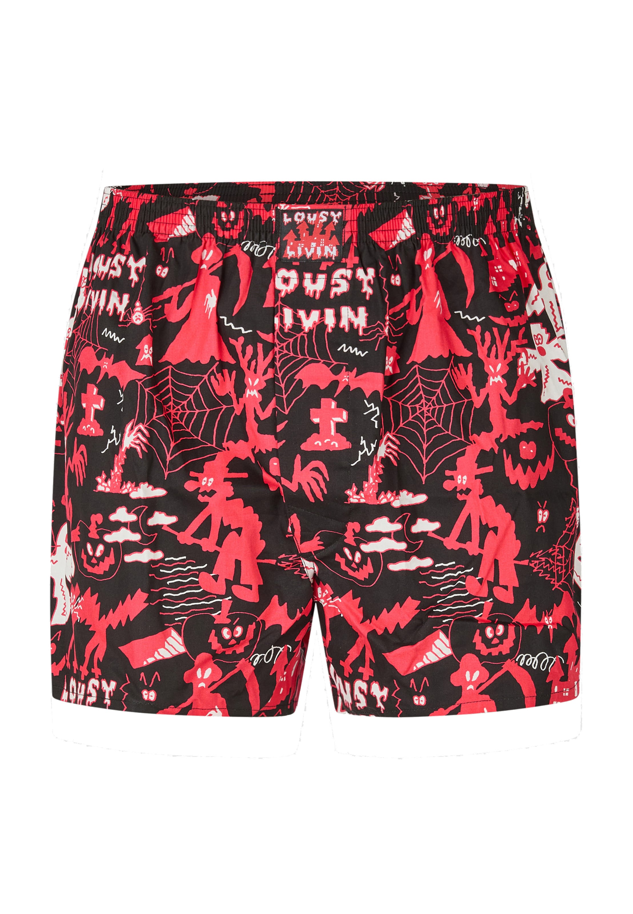 Lousy Livin Boxershorts Set 'Suspence' in Blau