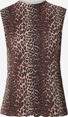 PIECES Bluzka 'PCFLORA' w kolorze czarny: przód