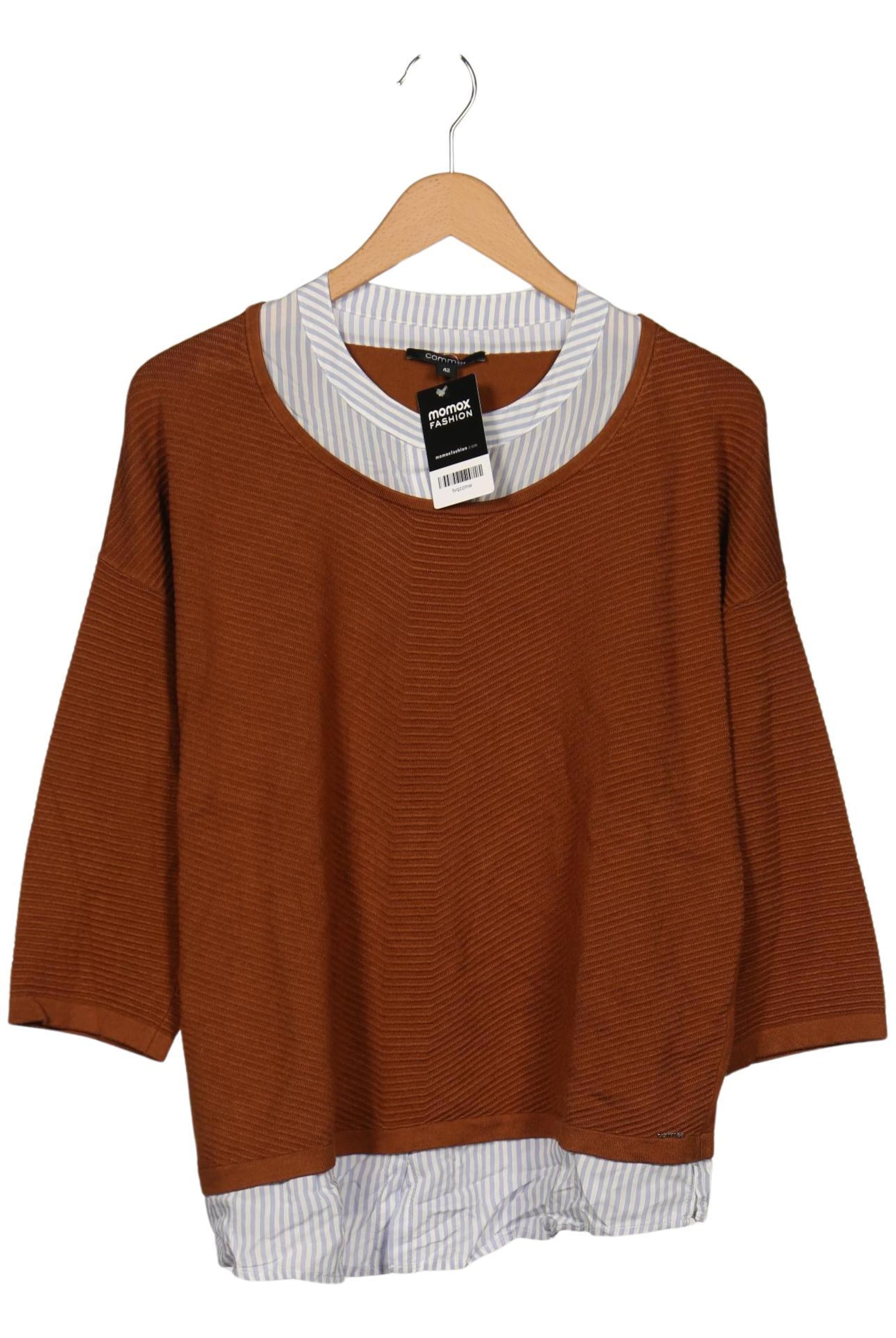 COMMA Sweater & Cardigan in XL in Brown: front