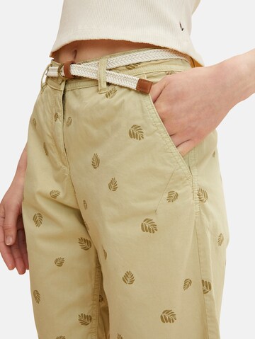 TOM TAILOR Regular Chino Pants in Beige