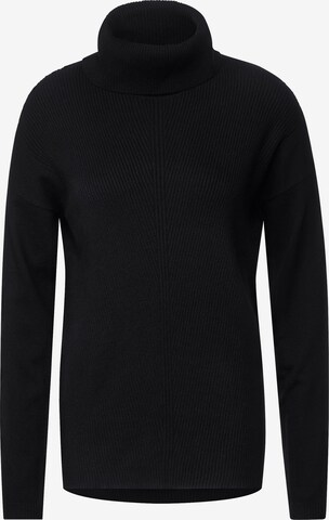 CECIL Sweater in Black: front