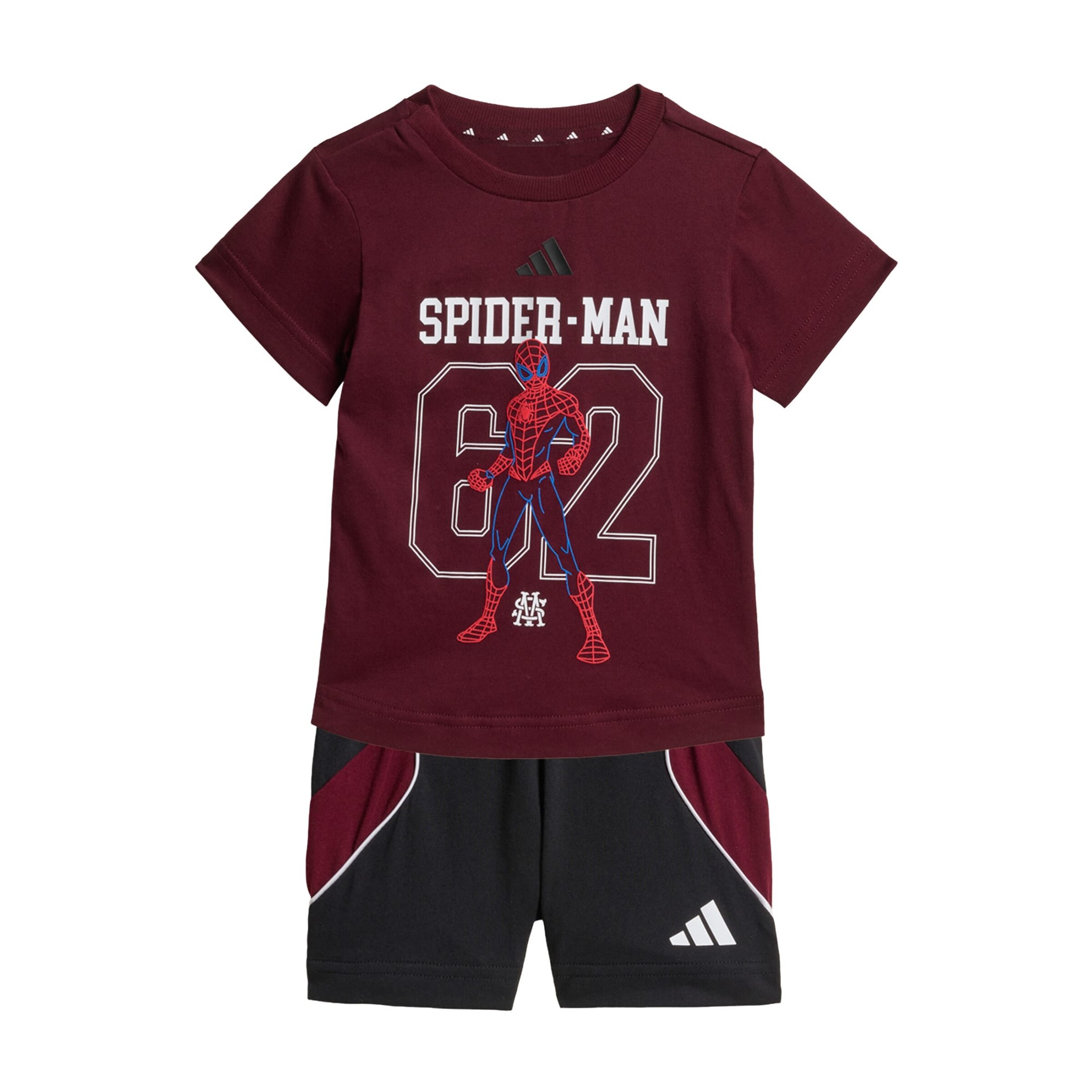 ADIDAS SPORTSWEAR Tracksuit 'Marvel Spider-Man' in Red: front