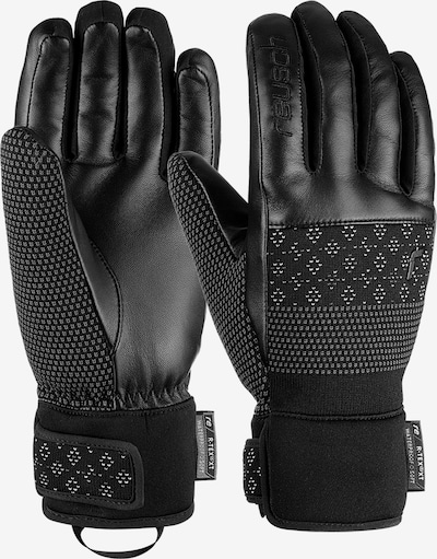 REUSCH Athletic Gloves 'Re:Knit Elisabeth' in Black / White, Item view