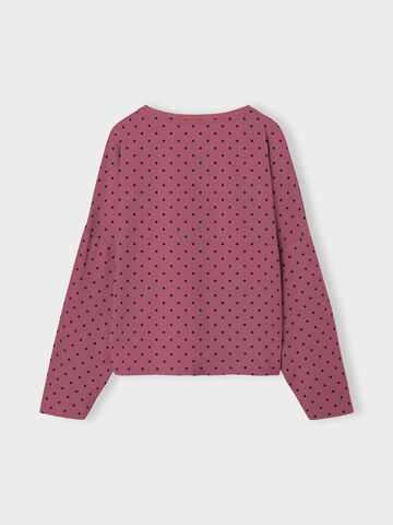 NAME IT T-shirt 'Vilmina' i lila