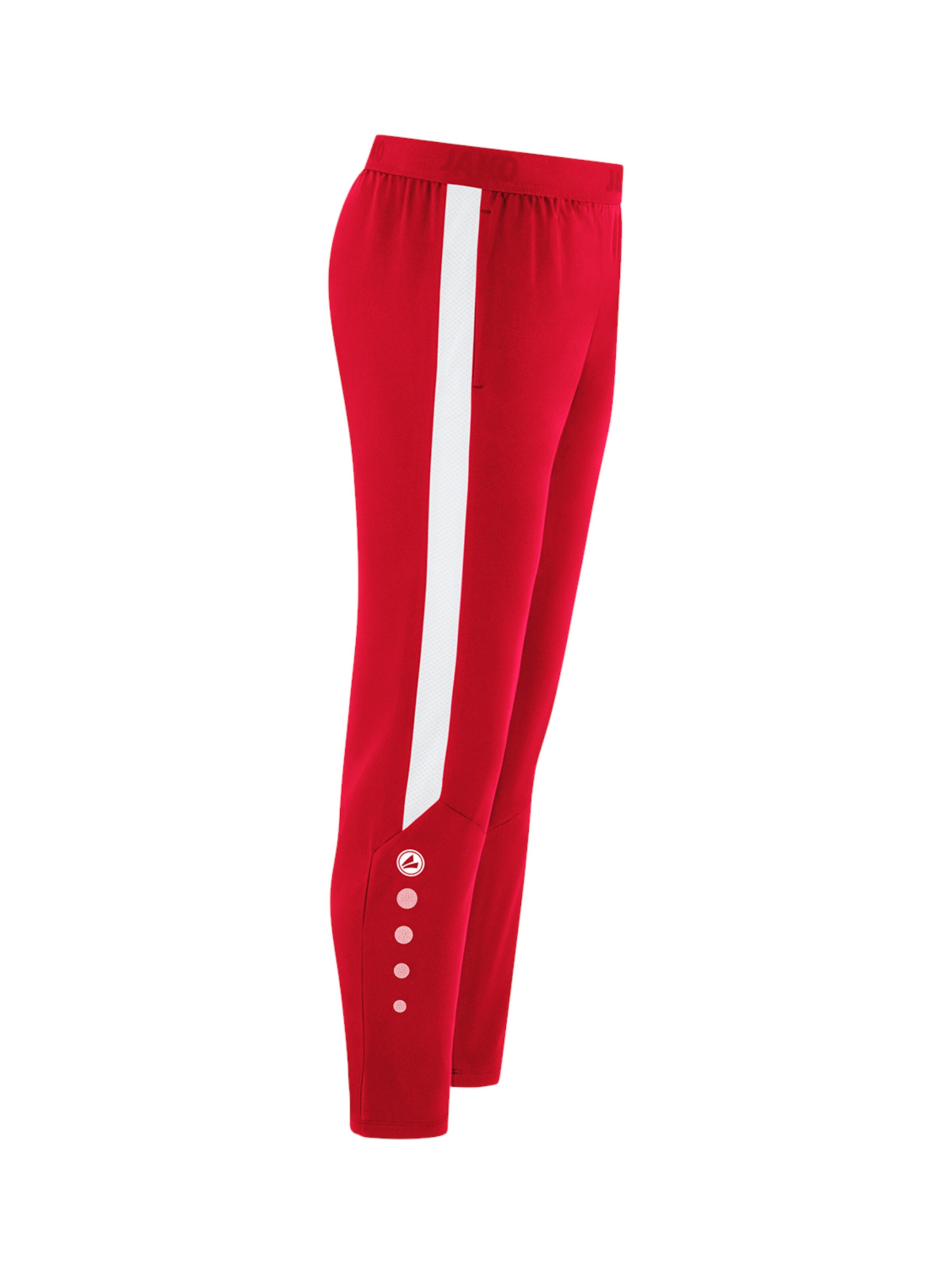 JAKO Tapered Workout Pants 'Power' in Red