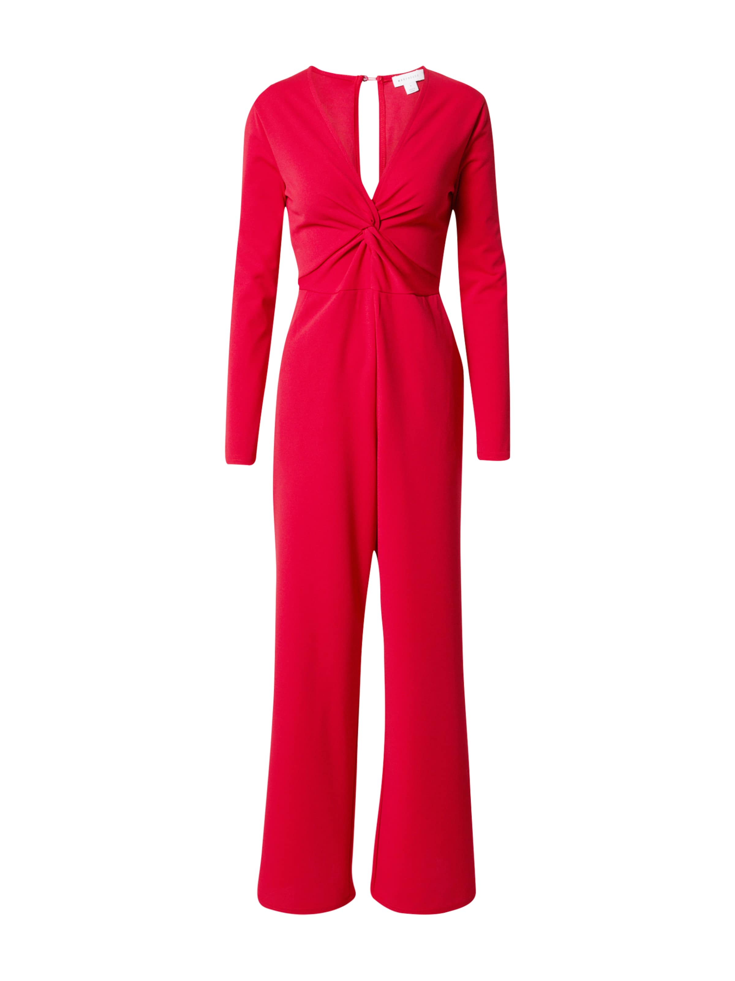 Warehouse Jumpsuit i rød: forside