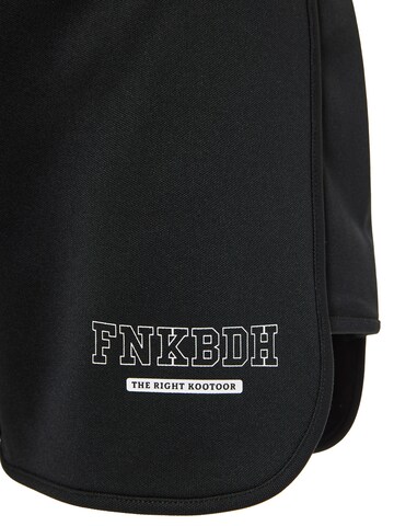 Funky Buddha Loosefit Παντελόνι φόρμας σε μαύρο