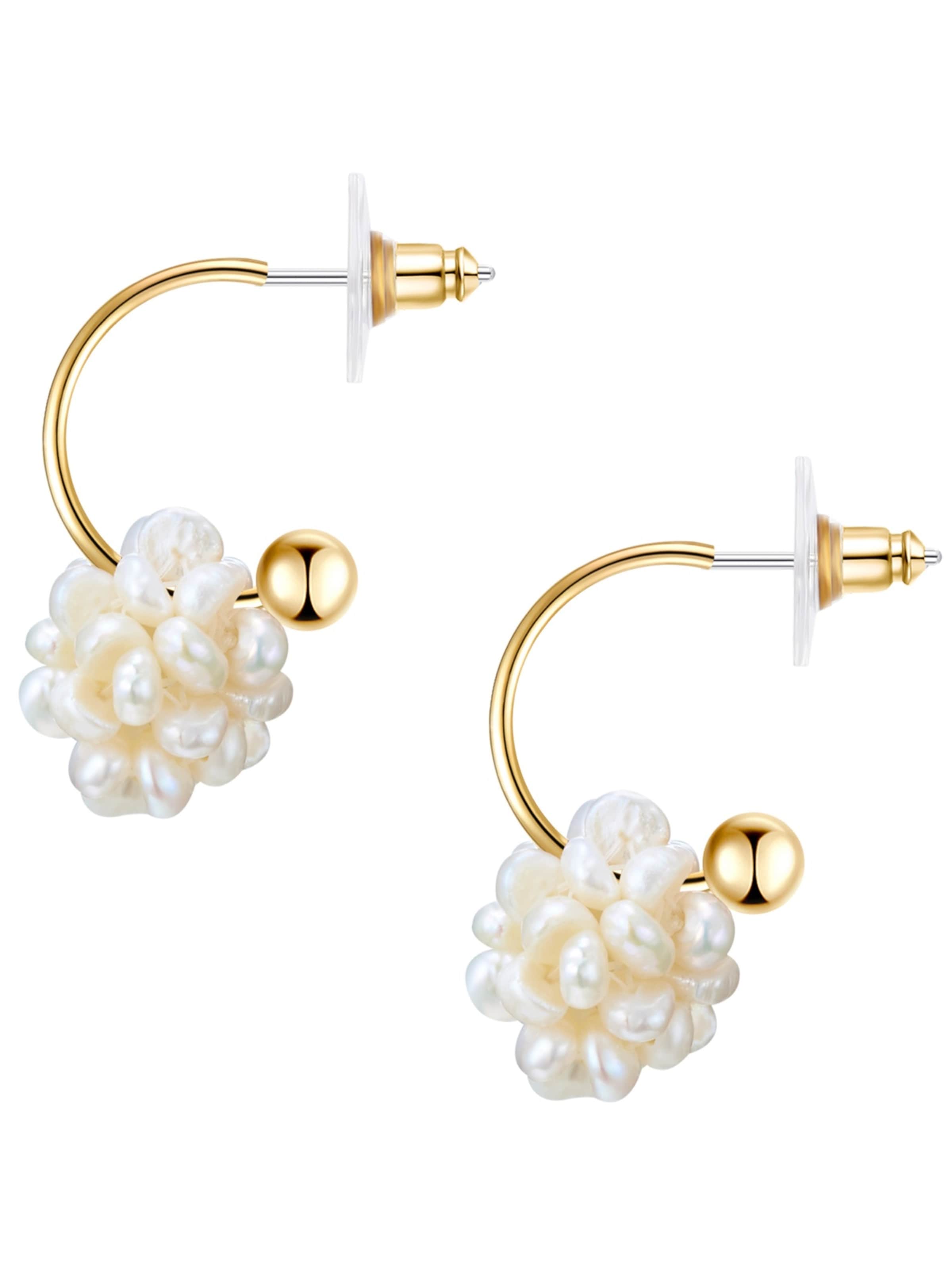 Lulu & Jane Earrings in Gold