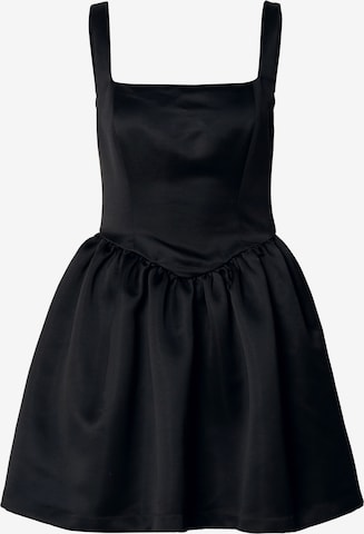 Gina Tricot Obleka | črna barva: sprednja stran