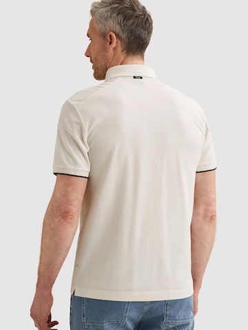 Maglietta 'Polo shirt in piqué blend' di VANGUARD in bianco