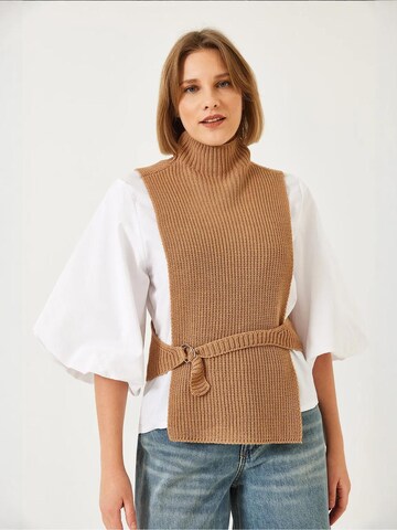 Camicia da donna di Bianco Lucci in bianco: frontale