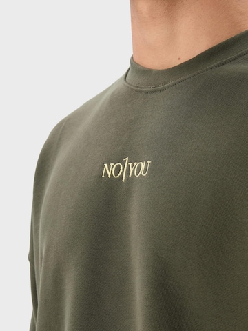 Ossy Homer Sweatshirt '450 GSM Heavy Cotton Oversize' in Green