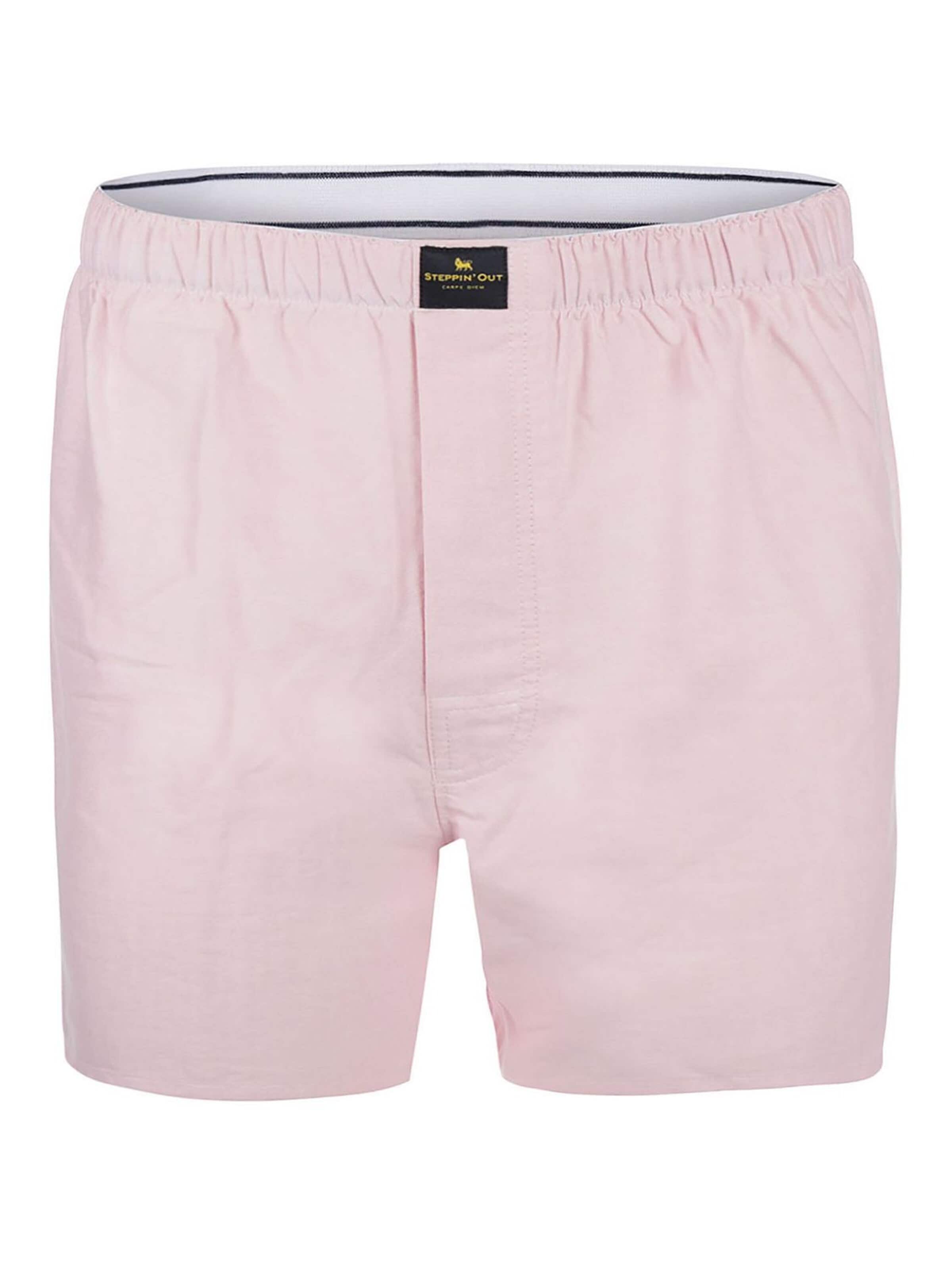 Steppin' out Boxer shorts in Pink: front