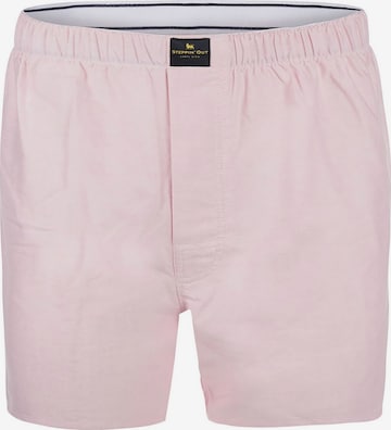 Steppin' out Boxer shorts in Pink: front
