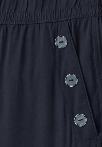 STREET ONE Wide Leg Hose 'Emee' in Blau