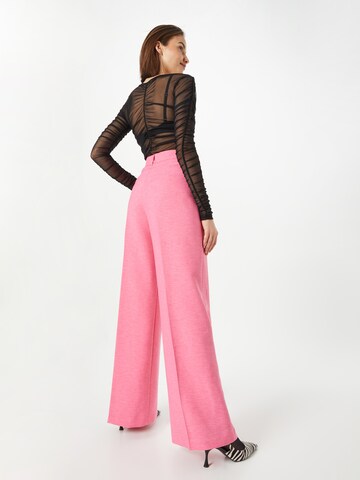 Nasty Gal Wide Leg Hose 'Tracy' in Pink