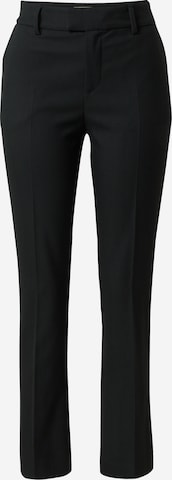 MOS MOSH Normální Chino kalhoty – černá: přední strana