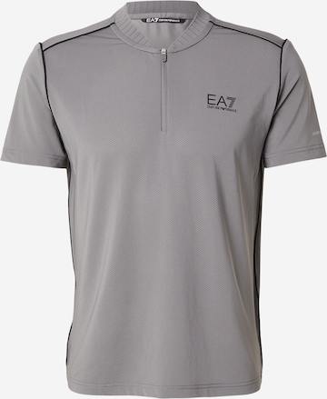pilka EA7 Emporio Armani Sportiniai marškinėliai: priekis