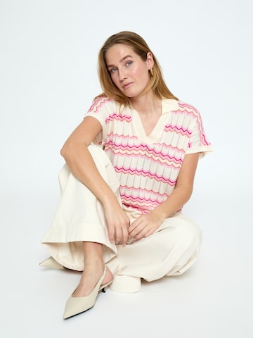 Peppercorn - Top 'Oline' en blanco