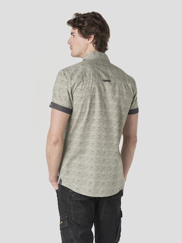 KOROSHI Regular fit Overhemd in Beige