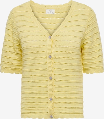 JDY Cardigan 'JDYTanja' i gul: forside