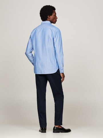 TOMMY HILFIGER Slim fit Overhemd in Blauw