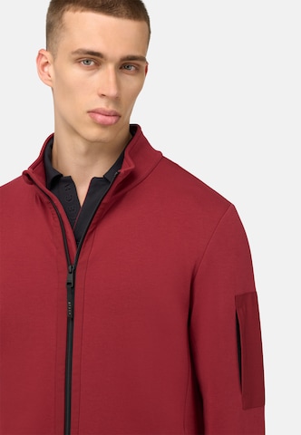 Boggi Milano Bluza rozpinana 'B Tech' w kolorze czerwony