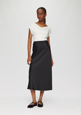 s.Oliver BLACK LABEL Skirt in Black