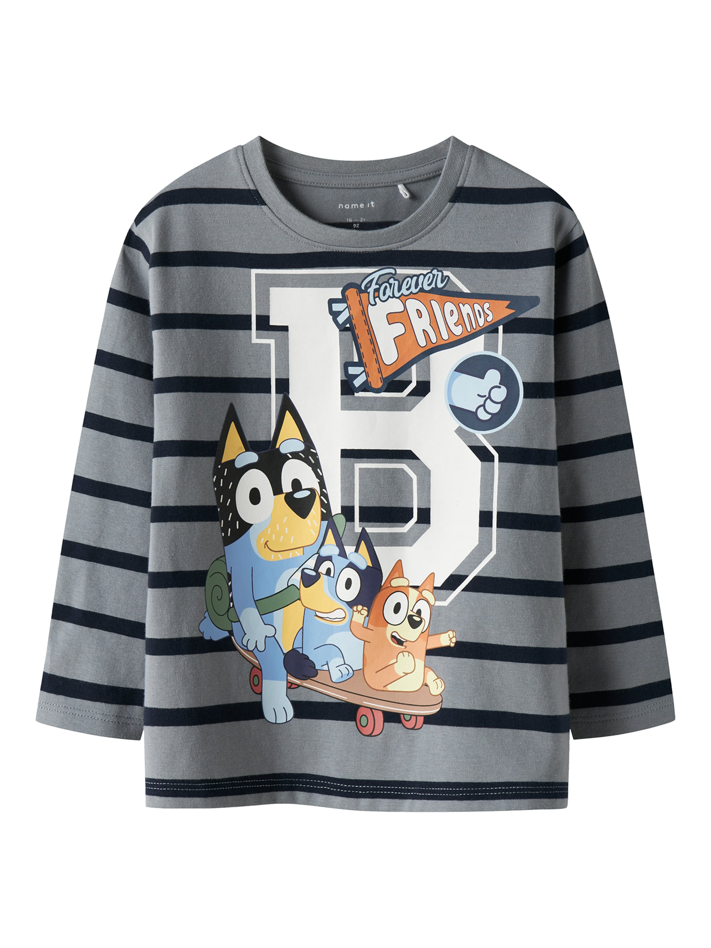 NAME IT Shirts 'NMMSULLI BLUEY' i blå: forside