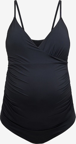 Lindex Maternity - Traje de baño 'Jessica' en negro: frente