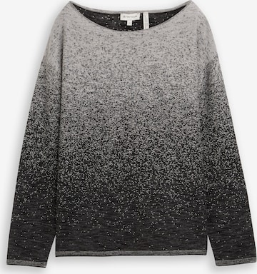 Pull-over TOM TAILOR en noir : devant
