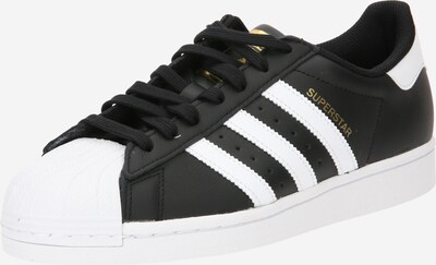 ADIDAS ORIGINALS Sneaker 'Superstar' in gold / schwarz / weiß, Produktansicht