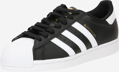 Adidas superstar sales damen schwarz gold