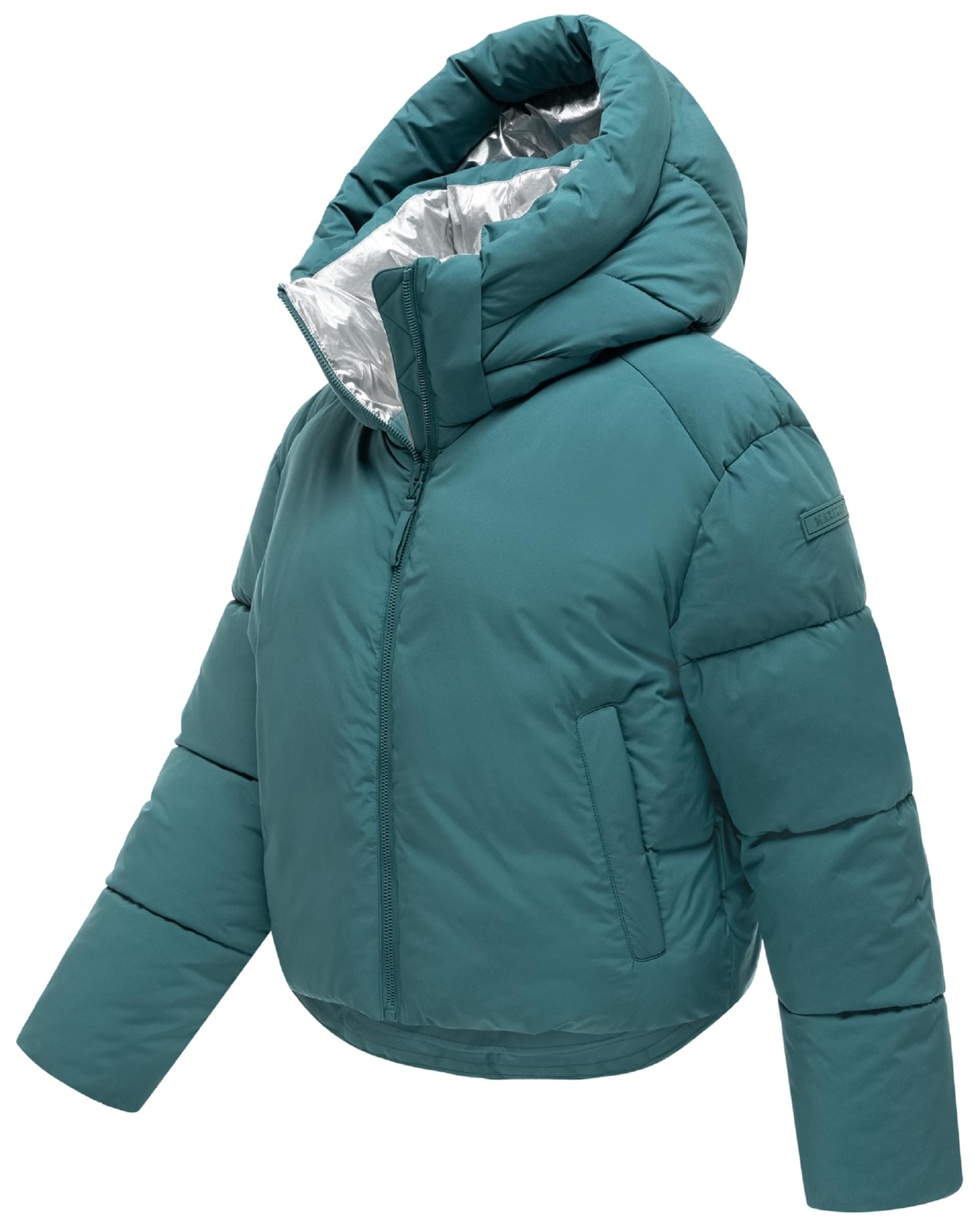 MARIKOO Winterjas 'Zilvaa 16' in Groen