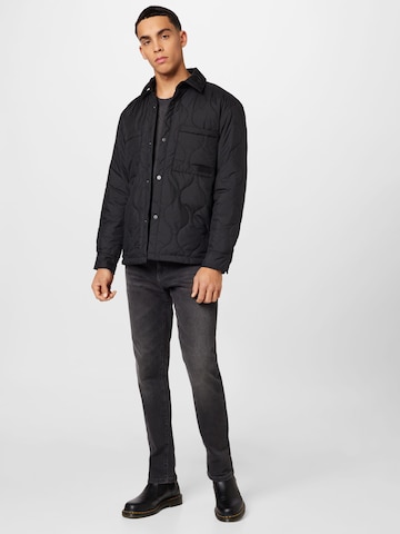 TOM TAILOR DENIM Jacke in Schwarz